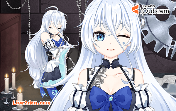 live2dcn.com B站原创Live2D定制模型