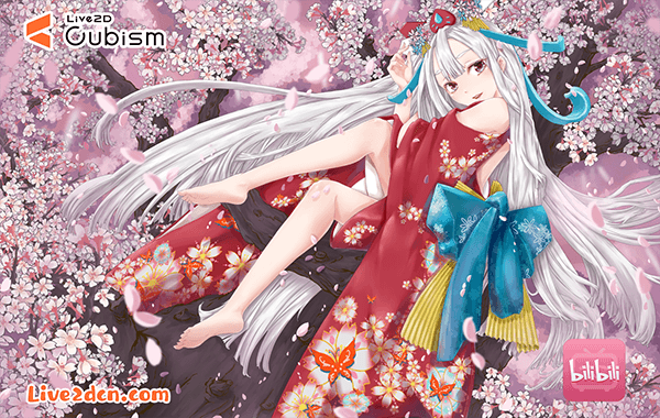 live2dcn.com 二次元少女插画
