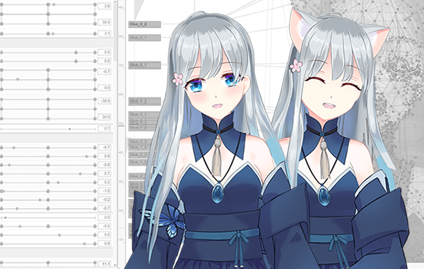 live2dcn.com 繁星酷狗虚拟主播原创二次元少女Live2D模型